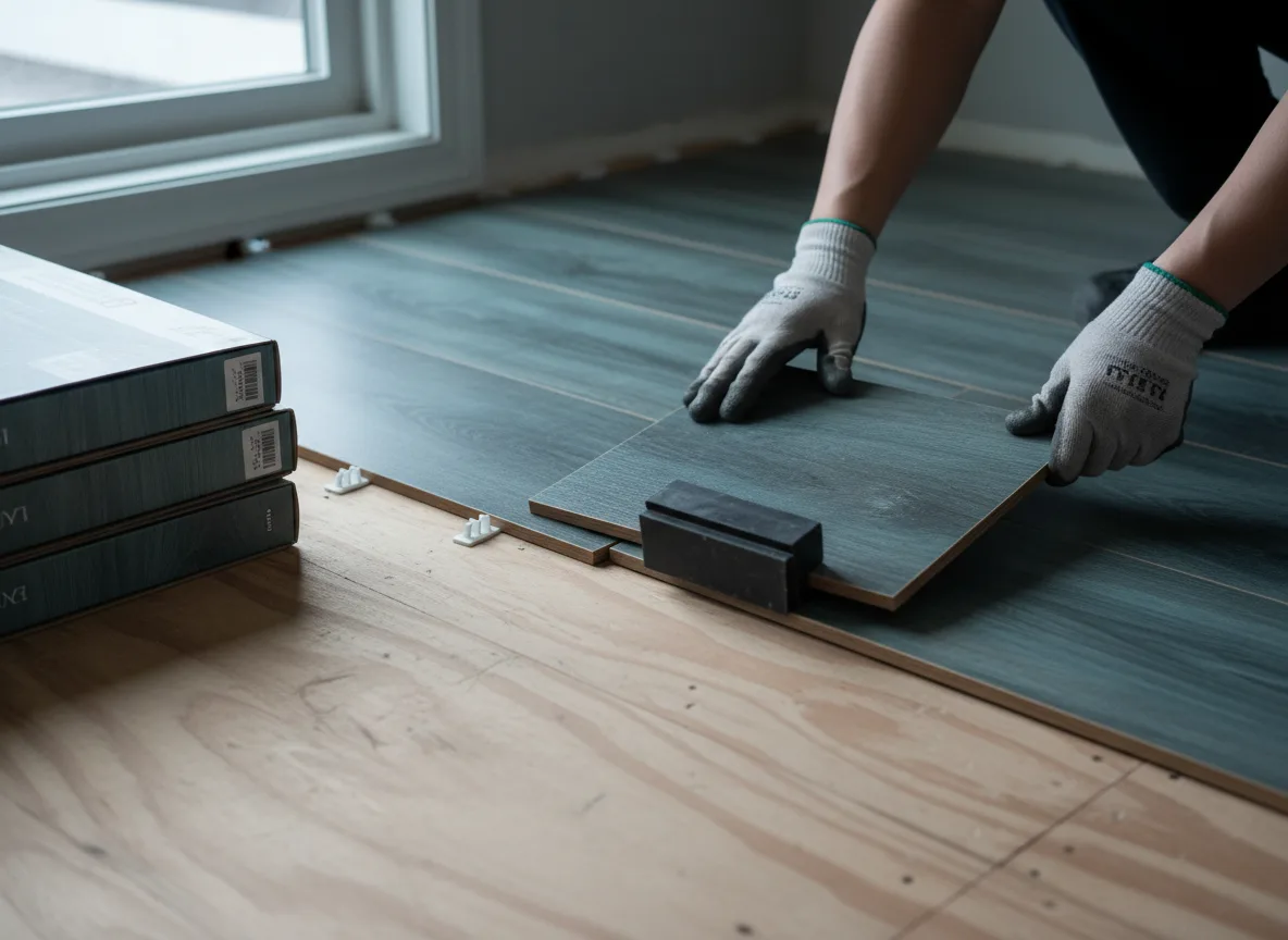Luxury Vinyl Plank Installation company in Kinsey, MT